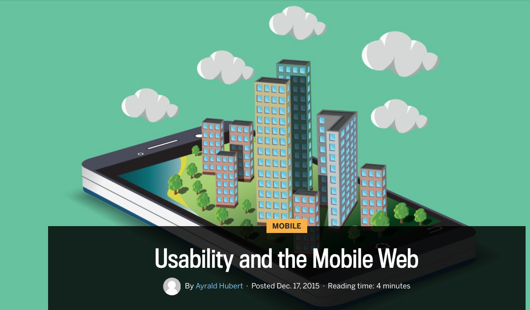 Usability Mobile Web